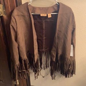Brand new Wrangler Fringe jacket!